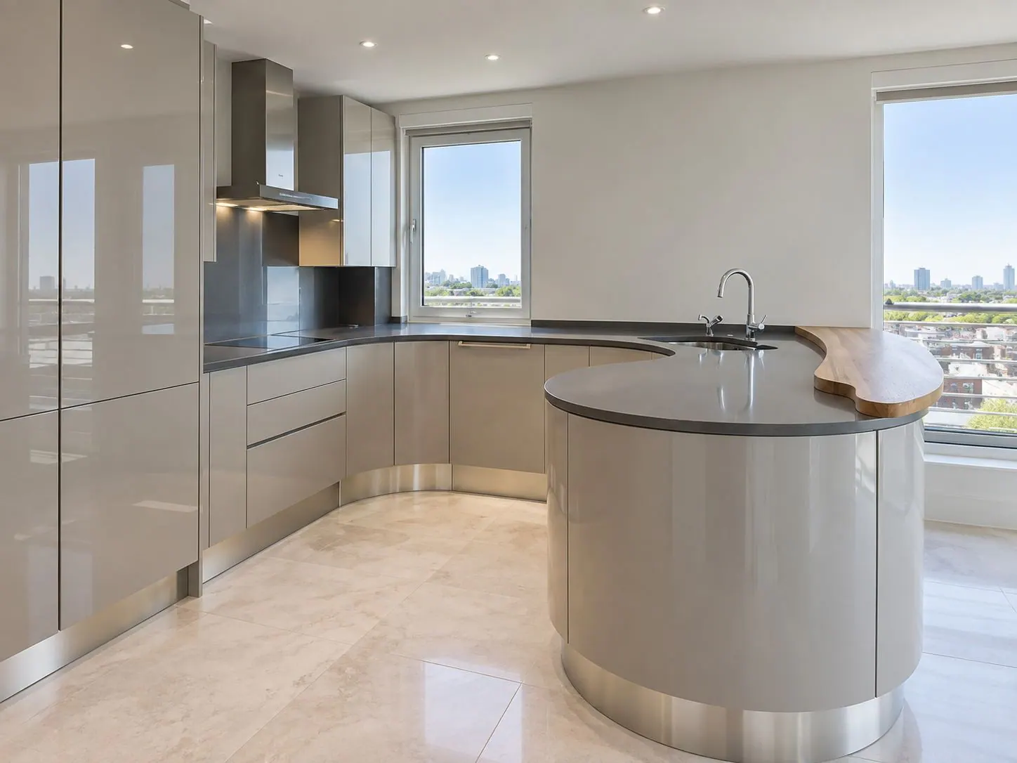 Abbey Road kitchen, St John's Wood