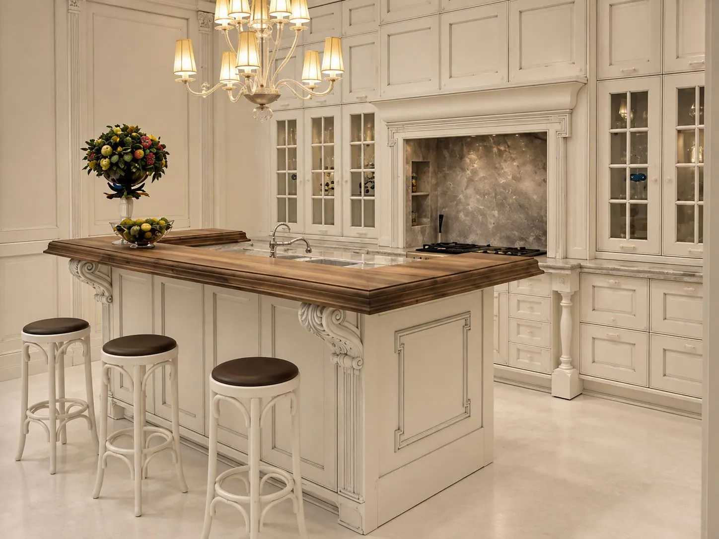 Opera, Aster Cucine showroom, Milan