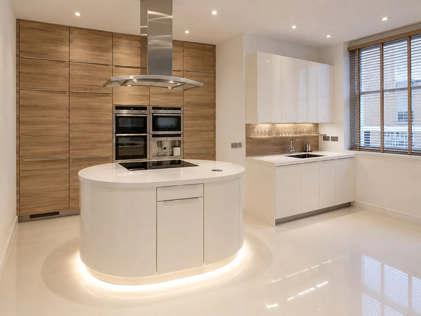 Regent's Park apartment kitchen