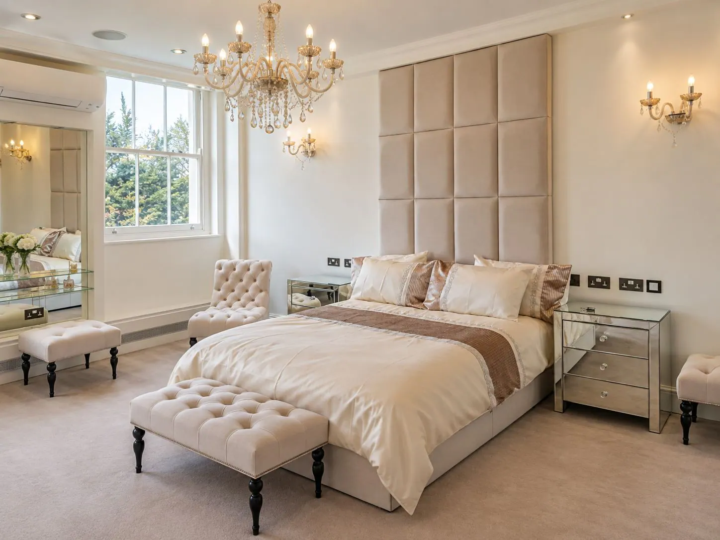 Bespoke bedroom, Grade I listed, Regent's Park